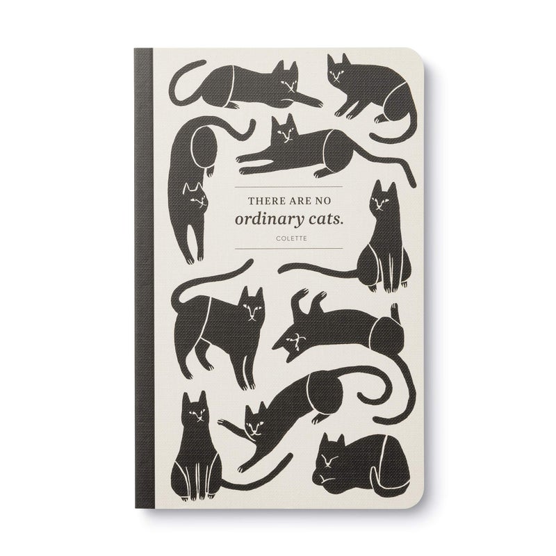 Compendium Softcover Journal - There are no ordinary cats. â€“ A Write Now Journal with 128 Lined Pages, 5â€³W x 8â€³H - Image 1